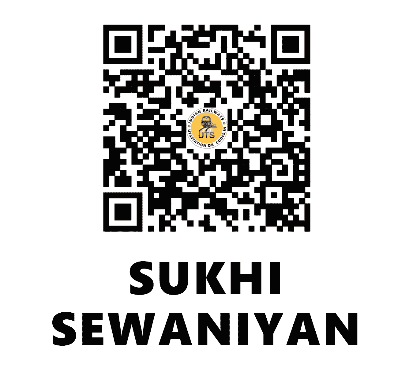UTS QR Code for SUKHI SEWANIYAN - SUW - WC (MADHYA PRADESH)